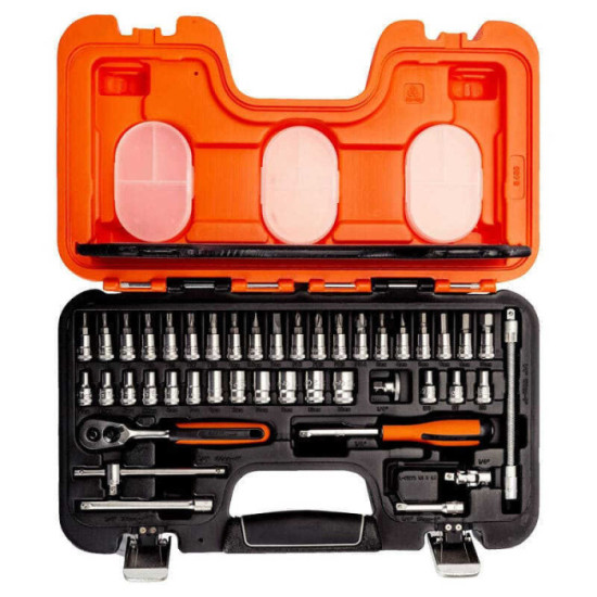 Coffret douilles Bahco S460 46 outils 1/4