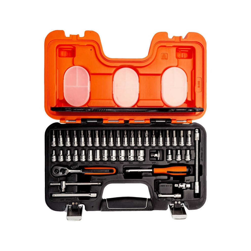 Coffret douilles Bahco S460 46 outils 1/4