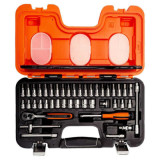 Coffret douilles Bahco S460 46 outils 1/4