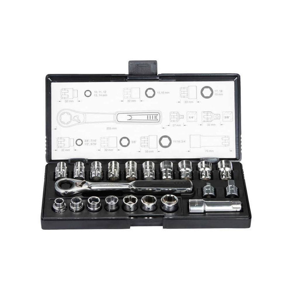 Jeu de douilles Makita B-65604