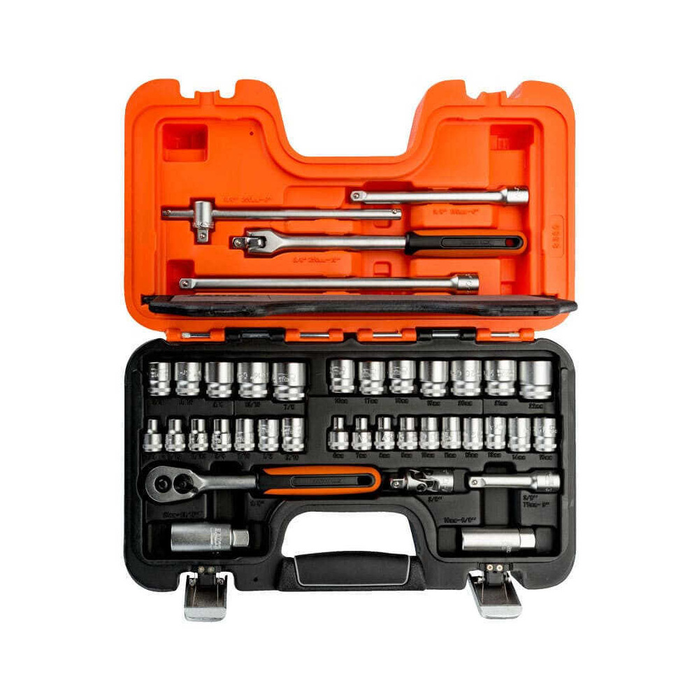 Jeu de douilles 3/8 avec profil hexagonal Bahco S380