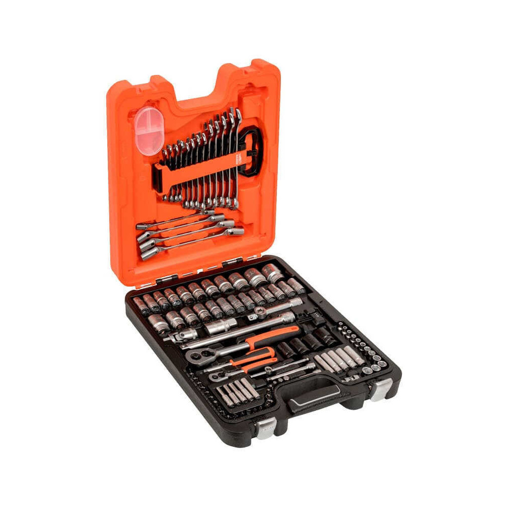 Jeu de douilles 1/4" et 1/2" avec jeu Bahco S106