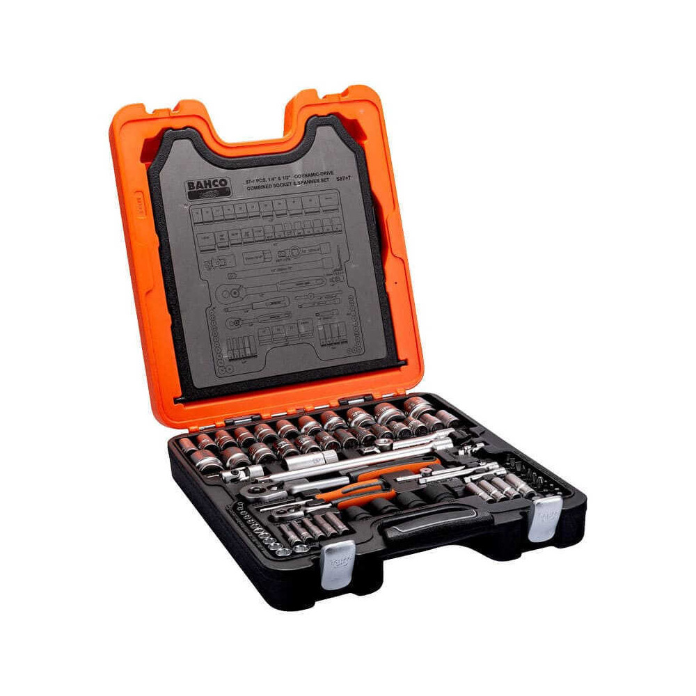 Coffret 94 douilles Bahco S87+7