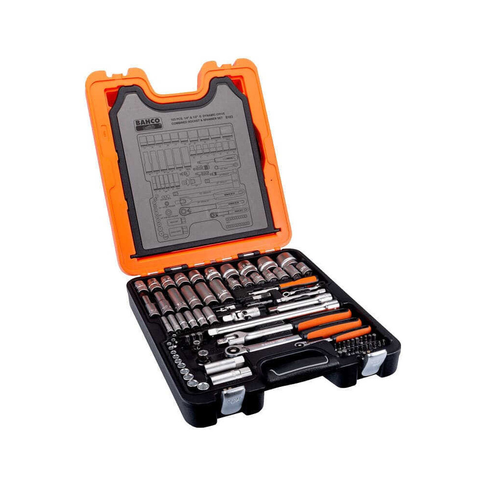 Coffret 103 outils Bahco S103 douilles et clés