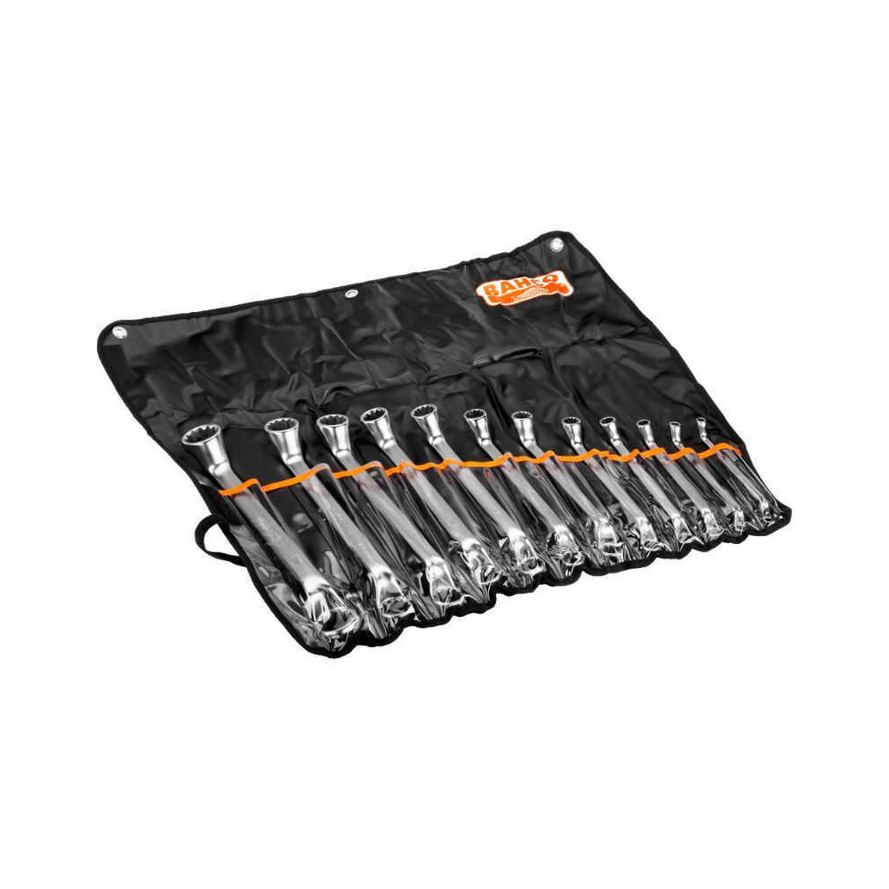 Jeu 12 clés polygonales Bahco 2M/12T