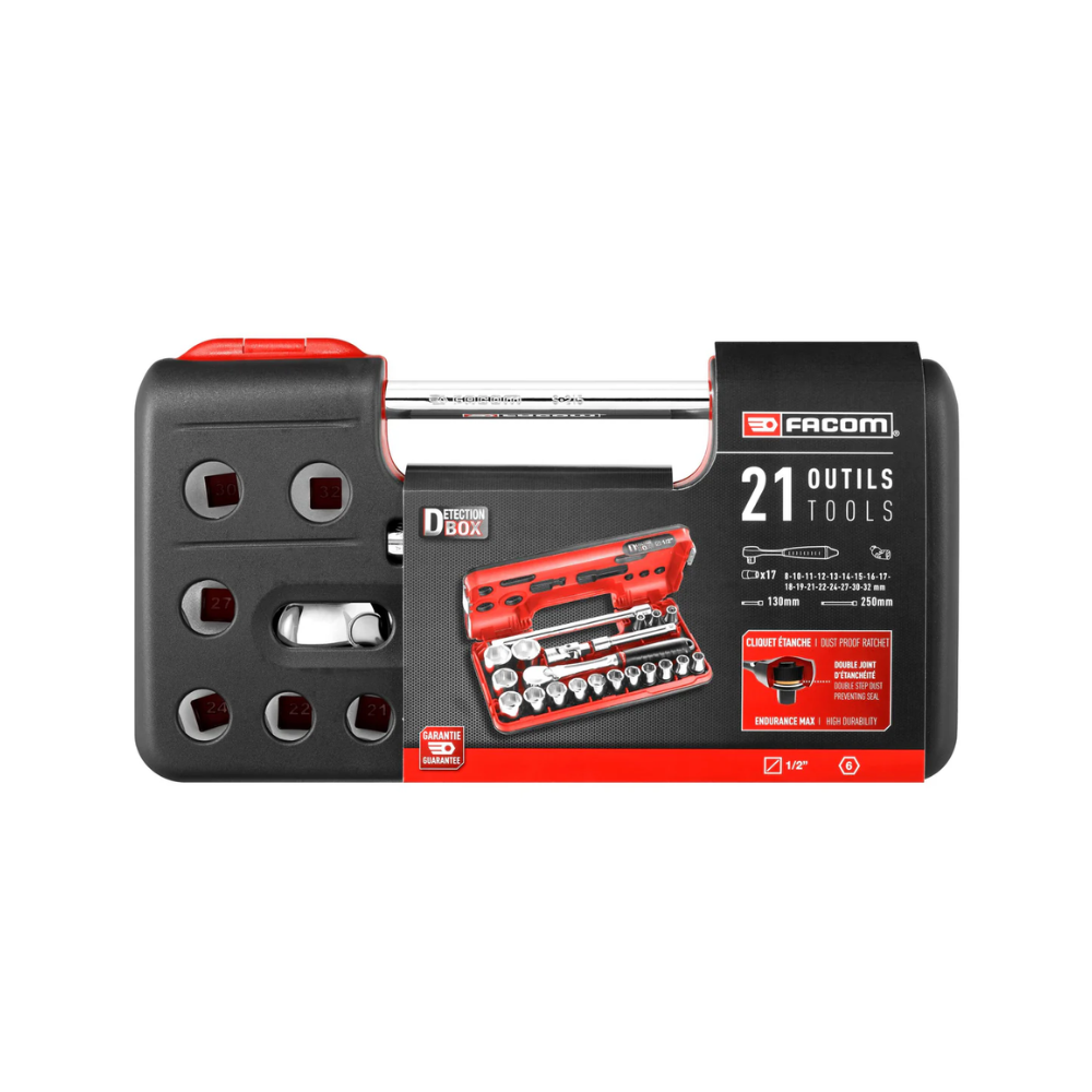 Coffret douilles DBOX Facom SL.DBOX1PB en 1/2