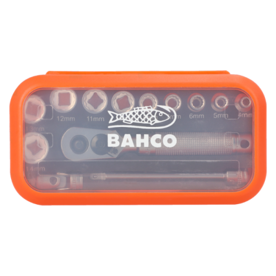 Jeu de douilles 12 pans Bahco S13MC10.5