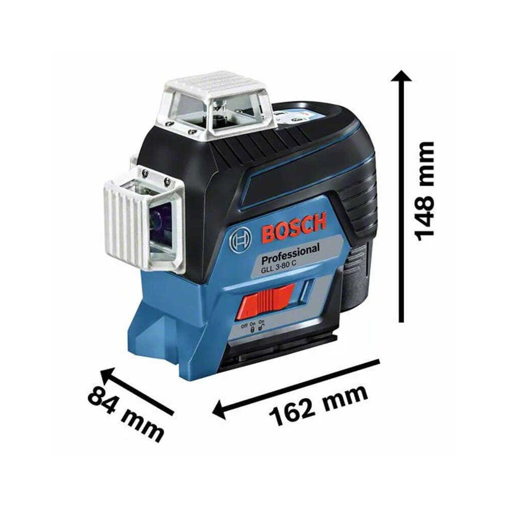 Laser lignes Bosch GLL-3-80-C(0601063R02) 12 V