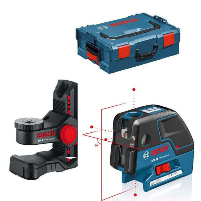 Laser GCL 25 Bosch 0601066B03 5 points + BM 1