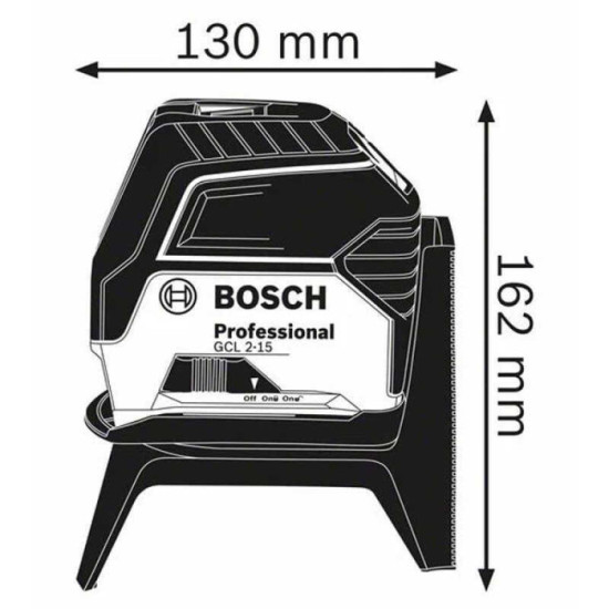 Laser points et lignes Bosch GCL2-15(0601066E00)