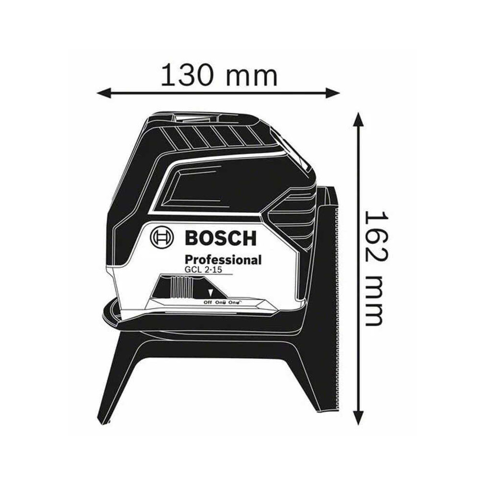 Laser points et lignes Bosch GCL2-15(0601066E00)
