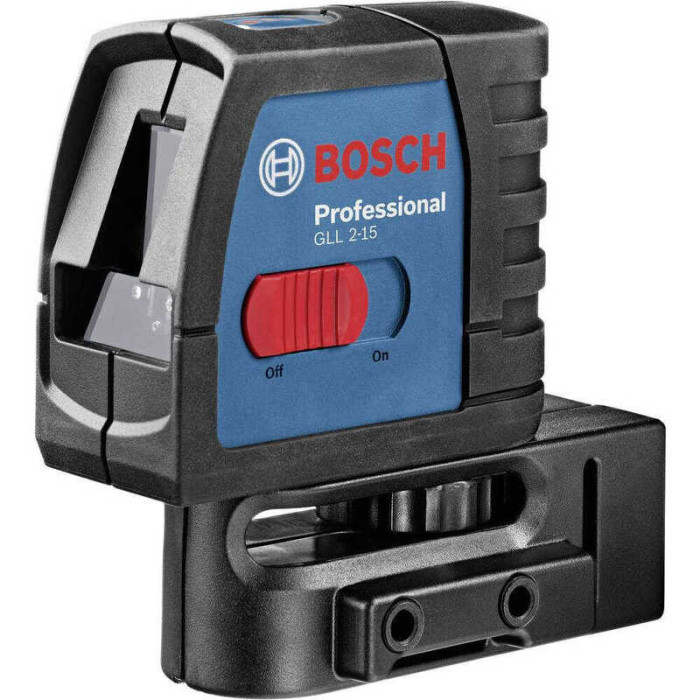 Laser de chantier Bosch GLL2-15 portée 15 m 0,3 mm/m
