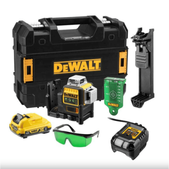 Laser 3 x 360° vert DeWalt DCE089D1G-QW 12 V
