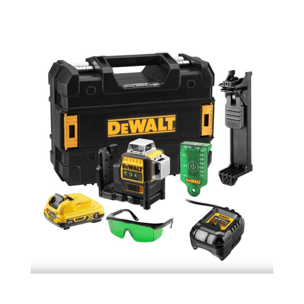 Laser 3 x 360° vert DeWalt DCE089D1G-QW 12 V