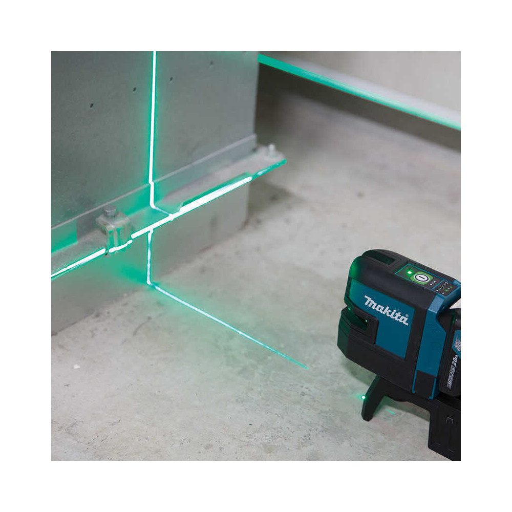 Laser lignes 4 points vert Makita SK106GDZ 12V