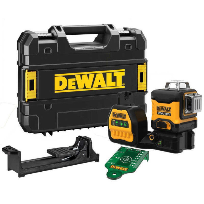 Laser 3 x 360° vert DeWalt DCE089NG18 nu