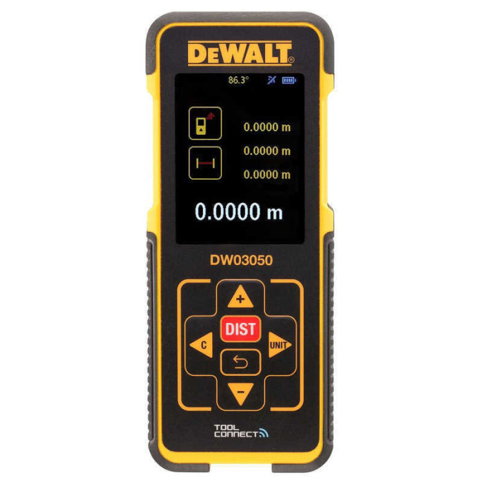 Télémètre laser 50 m DeWalt DW03050-XJ BT