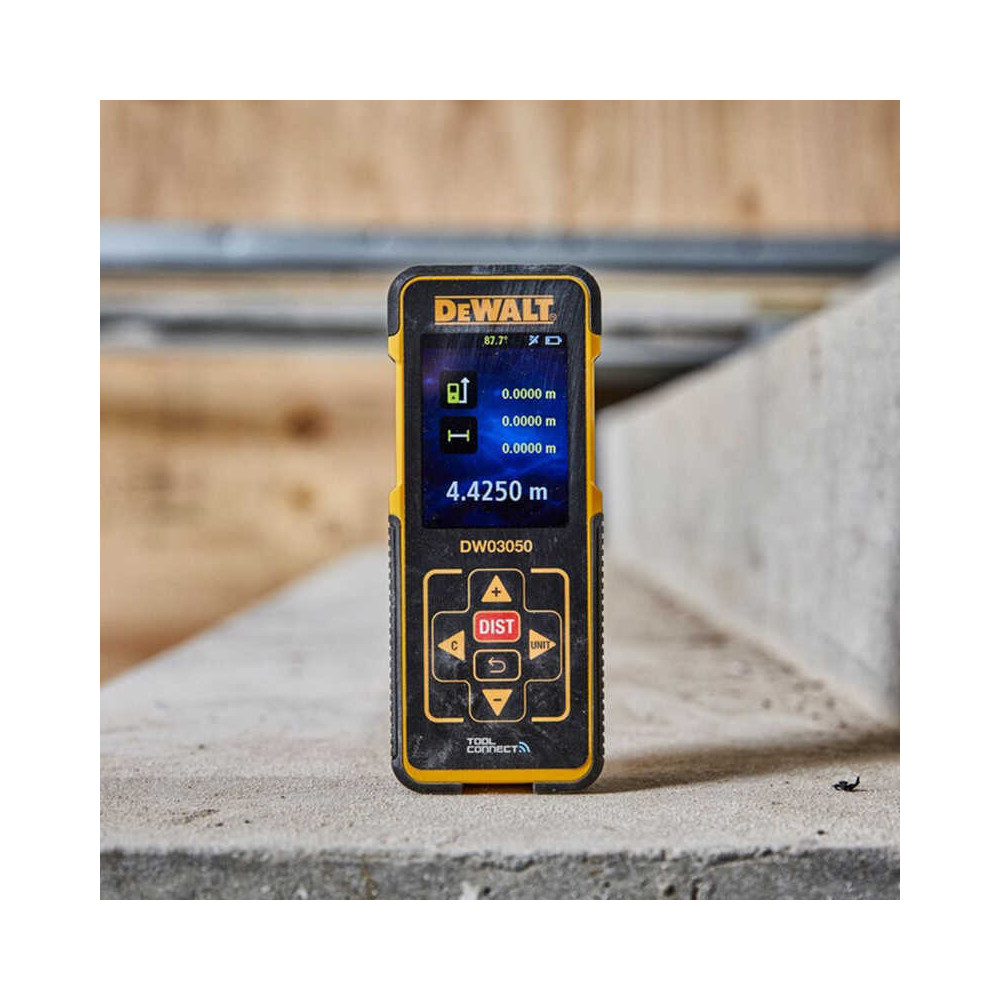 Télémètre laser 50 m DeWalt DW03050-XJ BT