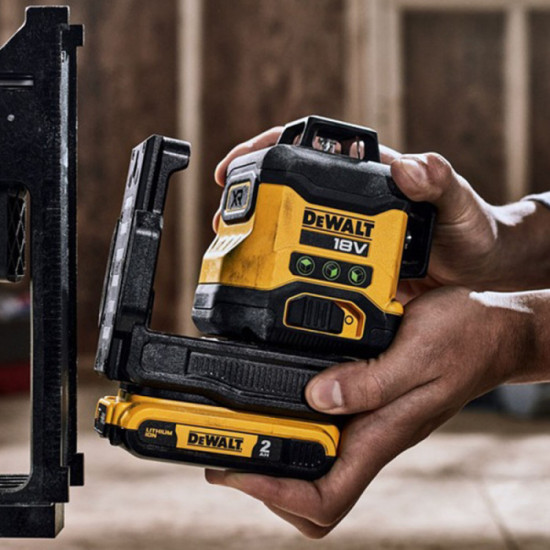 Laser 3 x 360° vert DeWalt DCLE34031D1-QW 18 V