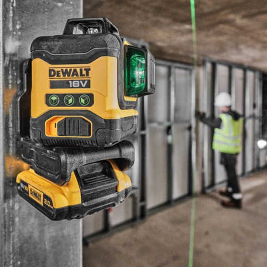 Laser 3 x 360° vert DeWalt DCLE34031D1-QW 18 V