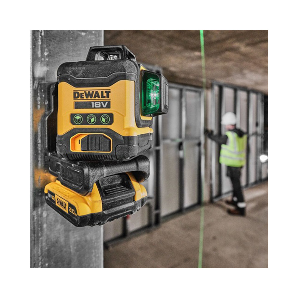 Laser 3 x 360° vert DeWalt DCLE34031D1-QW 18 V