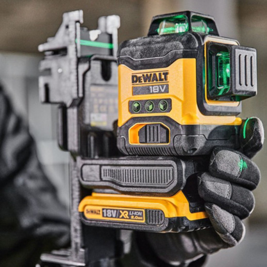 Laser 3 x 360° vert DeWalt DCLE34031D1-QW 18 V