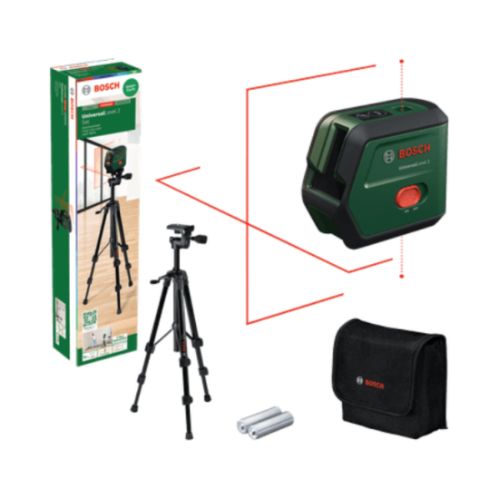 Laser de chantier Bosch DIY 0603663F01 rouge 12 m