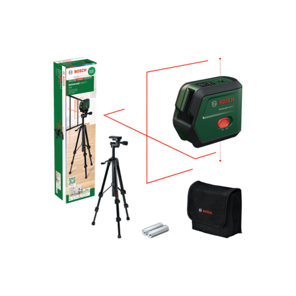 Laser de chantier Bosch DIY 0603663F01 rouge 12 m