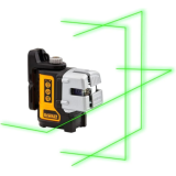 Niveau laser 3 lignes vert DeWalt DW089CG-XJ