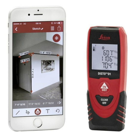 Télémètre laser Leica DISTO D1 843418 40 m