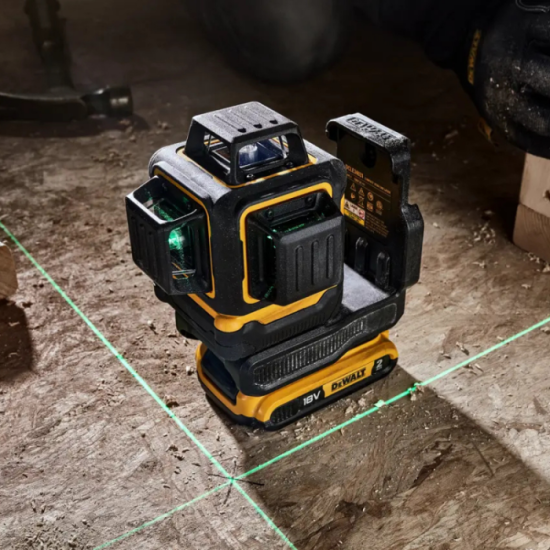 Laser 3 x 360° vert DeWalt DCLE34031N-XJ 18 V