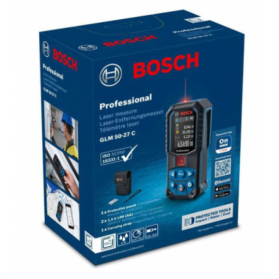 Télémètre laser Bosch GLM 50-27 C 50 m Bluetooth