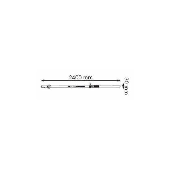 Mire télescopique 2,40 m Bosch Professional GR240 0601094100