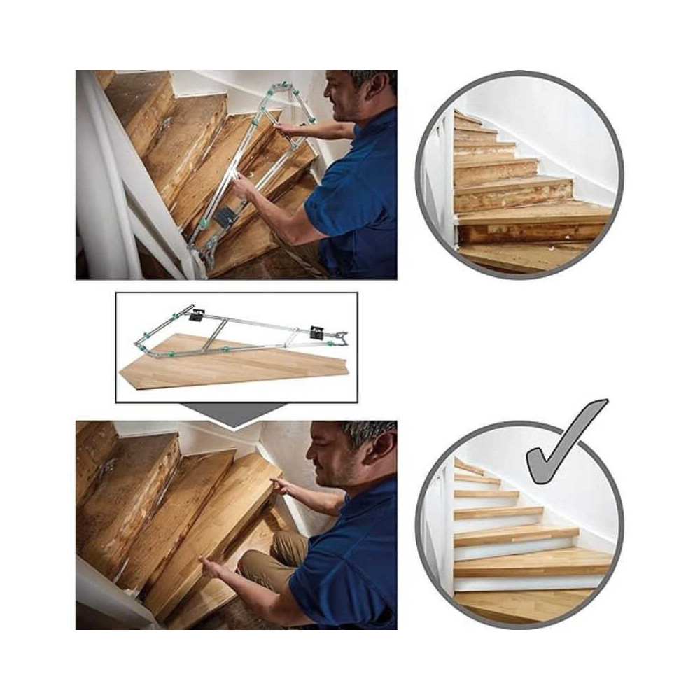 Gabarit marches d'escalier Wolfcraft 5210000