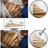 Gabarit marches d'escalier Wolfcraft 5210000