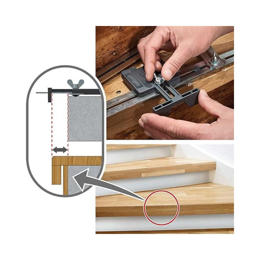 Gabarit marches d'escalier Wolfcraft 5210000