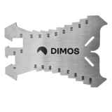 Tracette à zinc inox Dimos 155581 5 à 100 mm