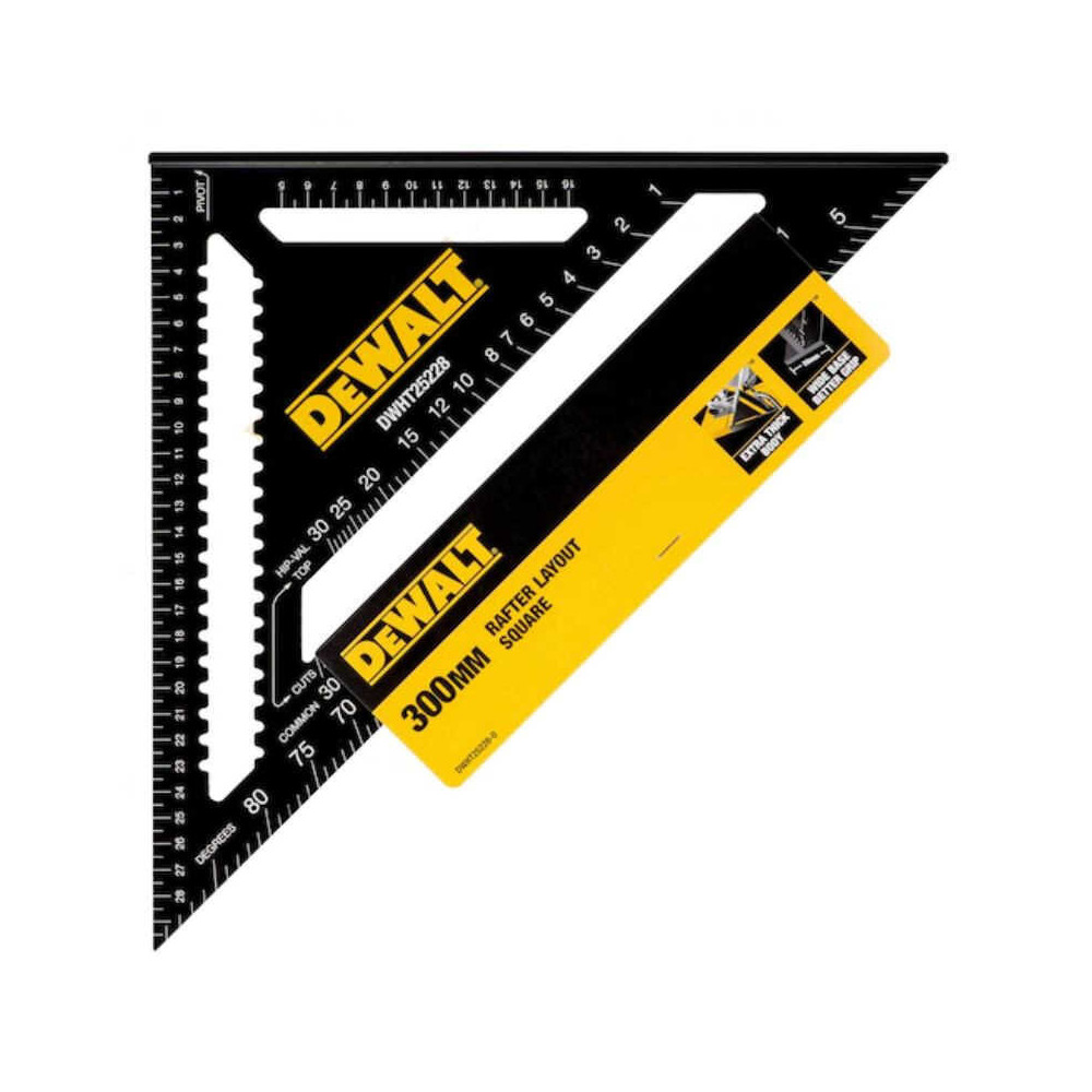 Équerre de charpentier DeWalt DWHT25228-0 300 mm