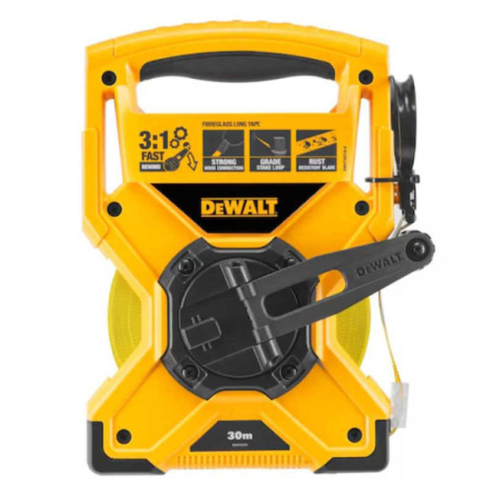 Décamètre ruban fibre DeWalt DWHT34218-0 30 m