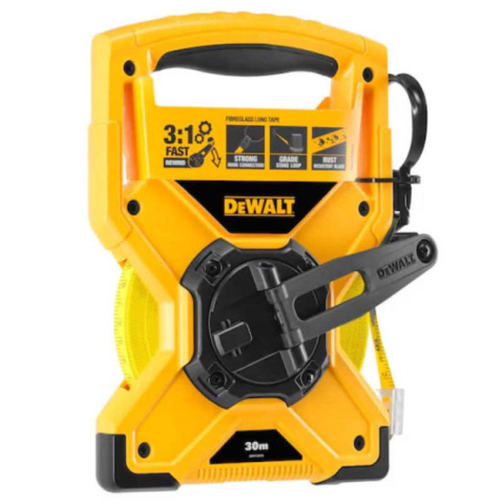 Décamètre ruban fibre DeWalt DWHT34218-0 30 m