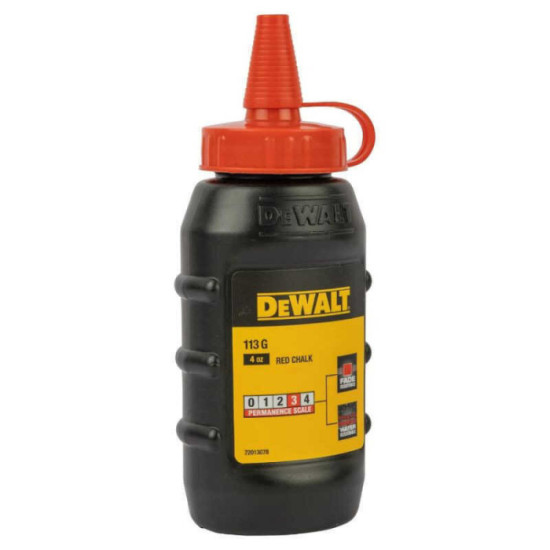 Cordeau traceur DeWalt DWHT47408-0 30 m craie rouge