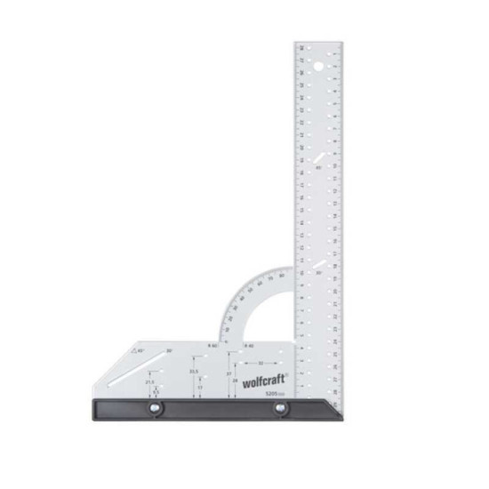 Équerre 4 en 1 Wolfcraft 5206000 500 mm