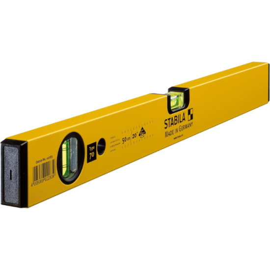 Niveau à bulle Stabila Type 70 50 cm STB-02283