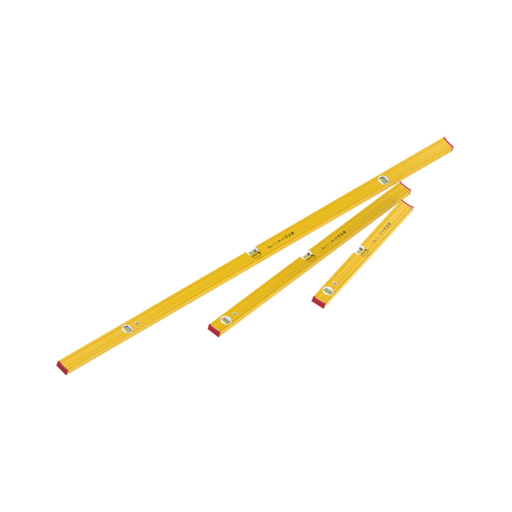 Lot 3 niveaux à bulle Stabila PRO SET 80 AS
