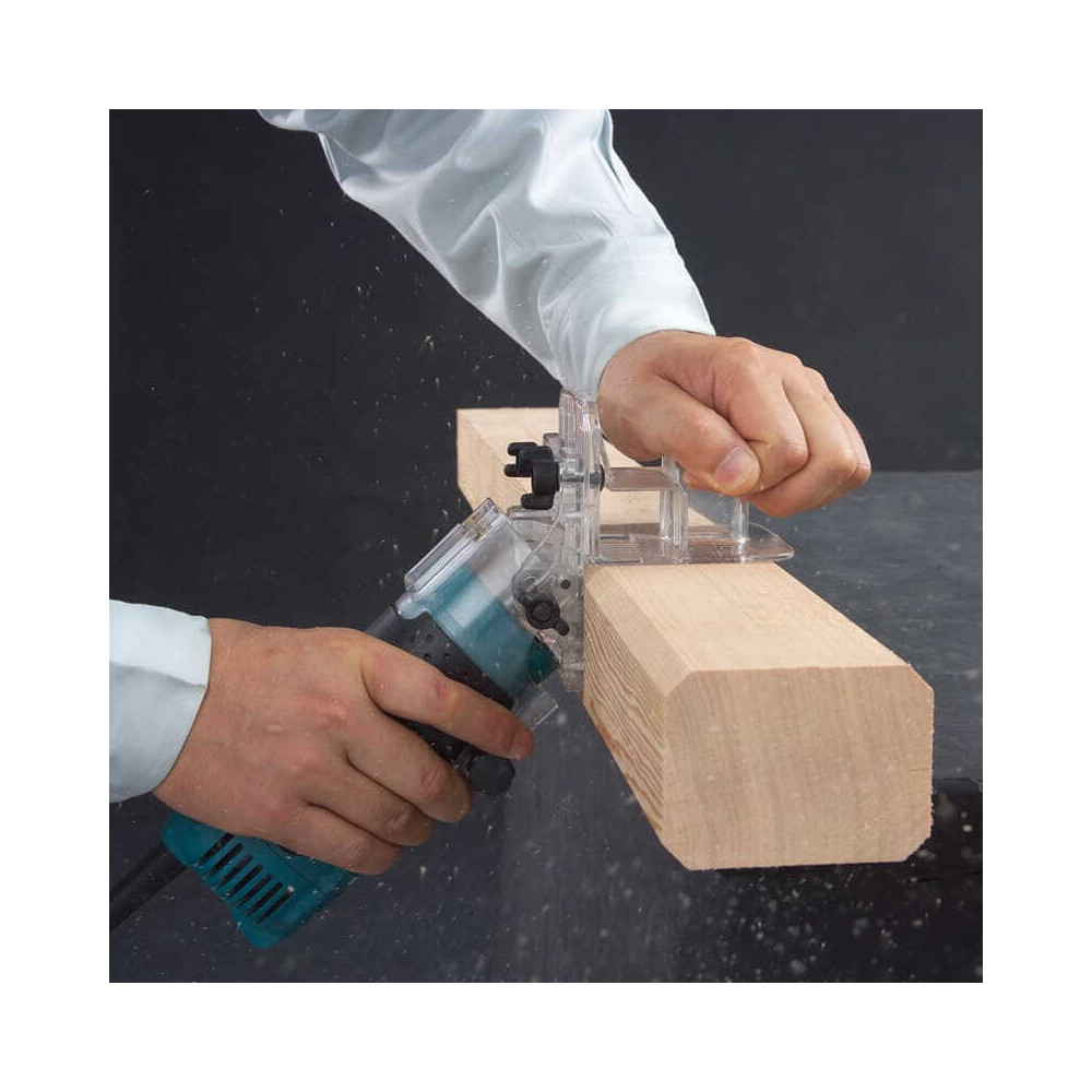 Affleureuse filaire Makita 3710 530 W pince 6 mm
