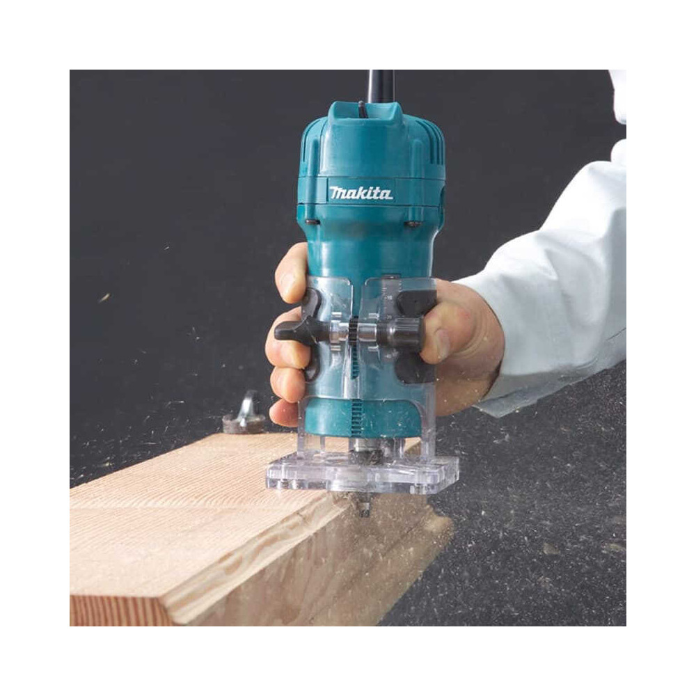Affleureuse Makita 3709 530 W feuillure 20 mm