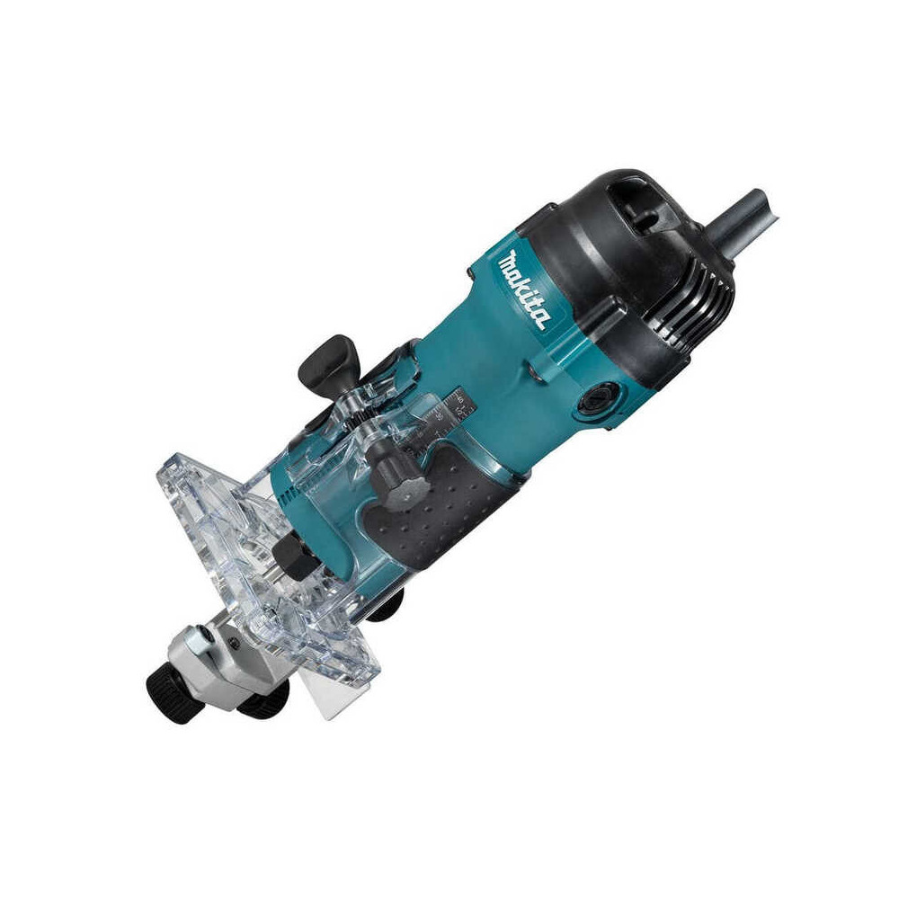 Affleureuse filaire Makita 3711 530 W pince 6 mm