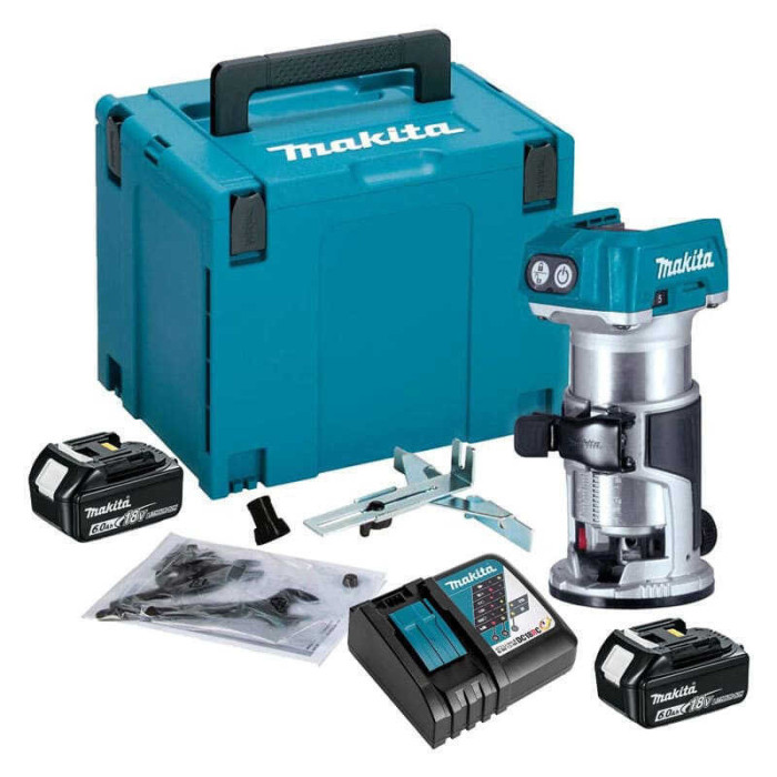 Affleureuse sans fil Makita DRT50RGJ 18V LXT