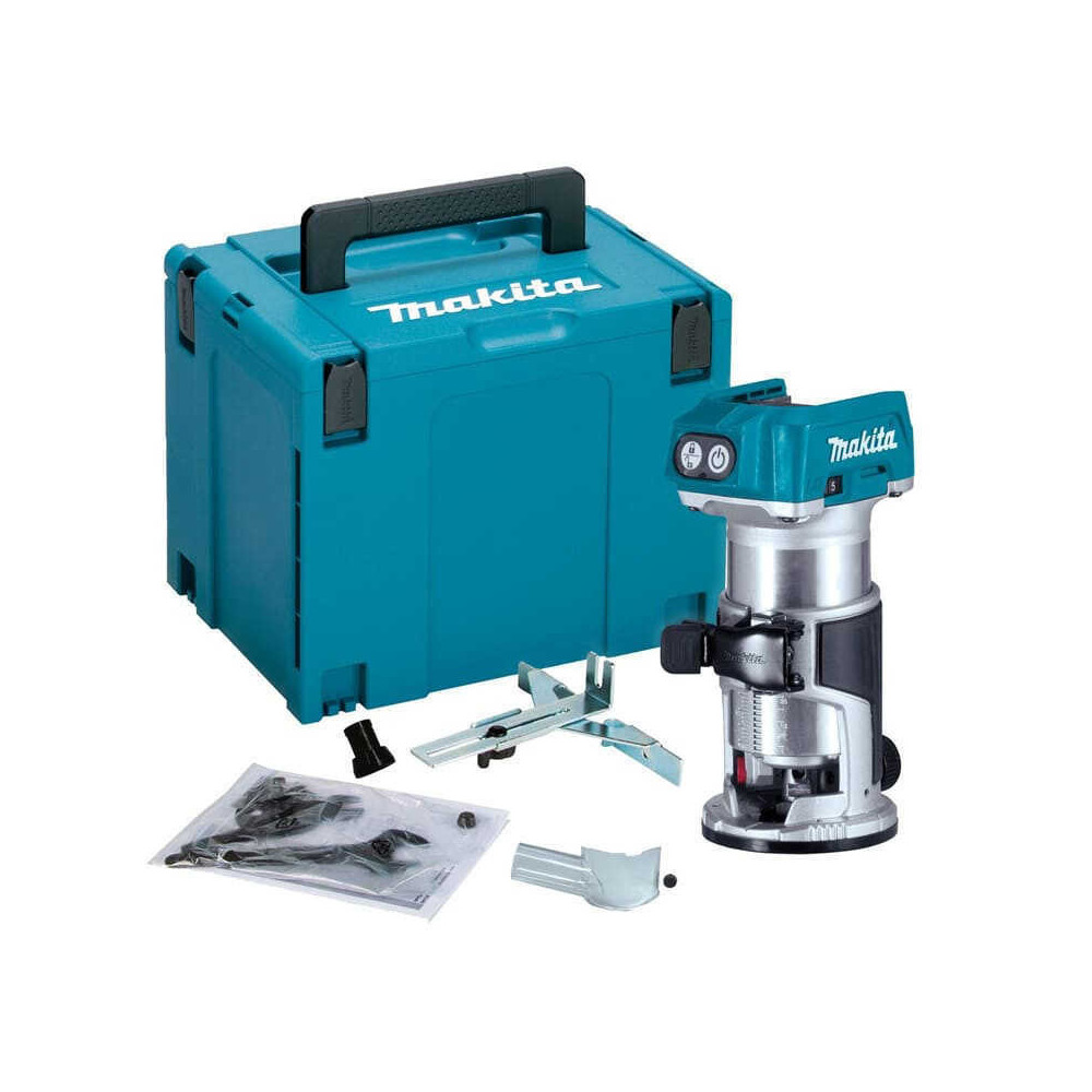 Affleureuse sans fil Makita DRT50ZJ machine nue