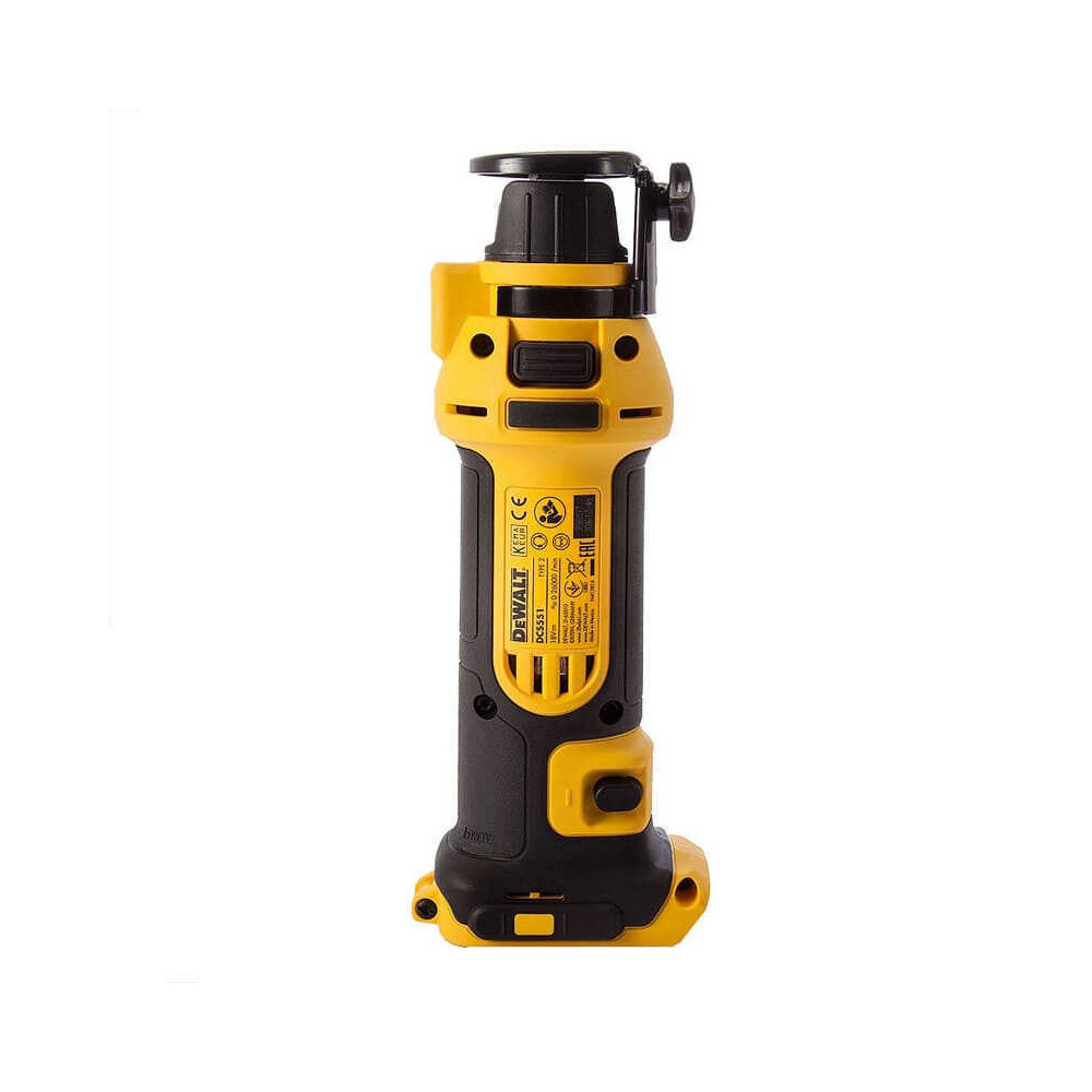 Fraiseuse pour plaques de plâtre DeWalt DCS551N 18V XR